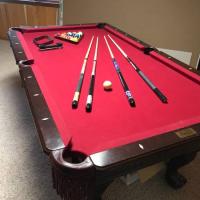 Pool table, 1" slate, 7