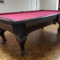 Golden West 4x8 pool Table Black