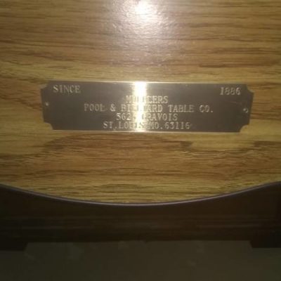 Billiards Slate Pool Table