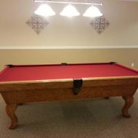 Olhausen Claw Foot Pool Table